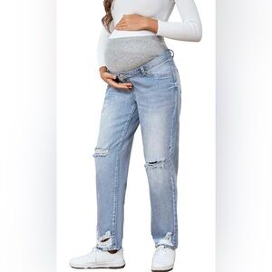 Women’s Maternity Jeans Light Wash